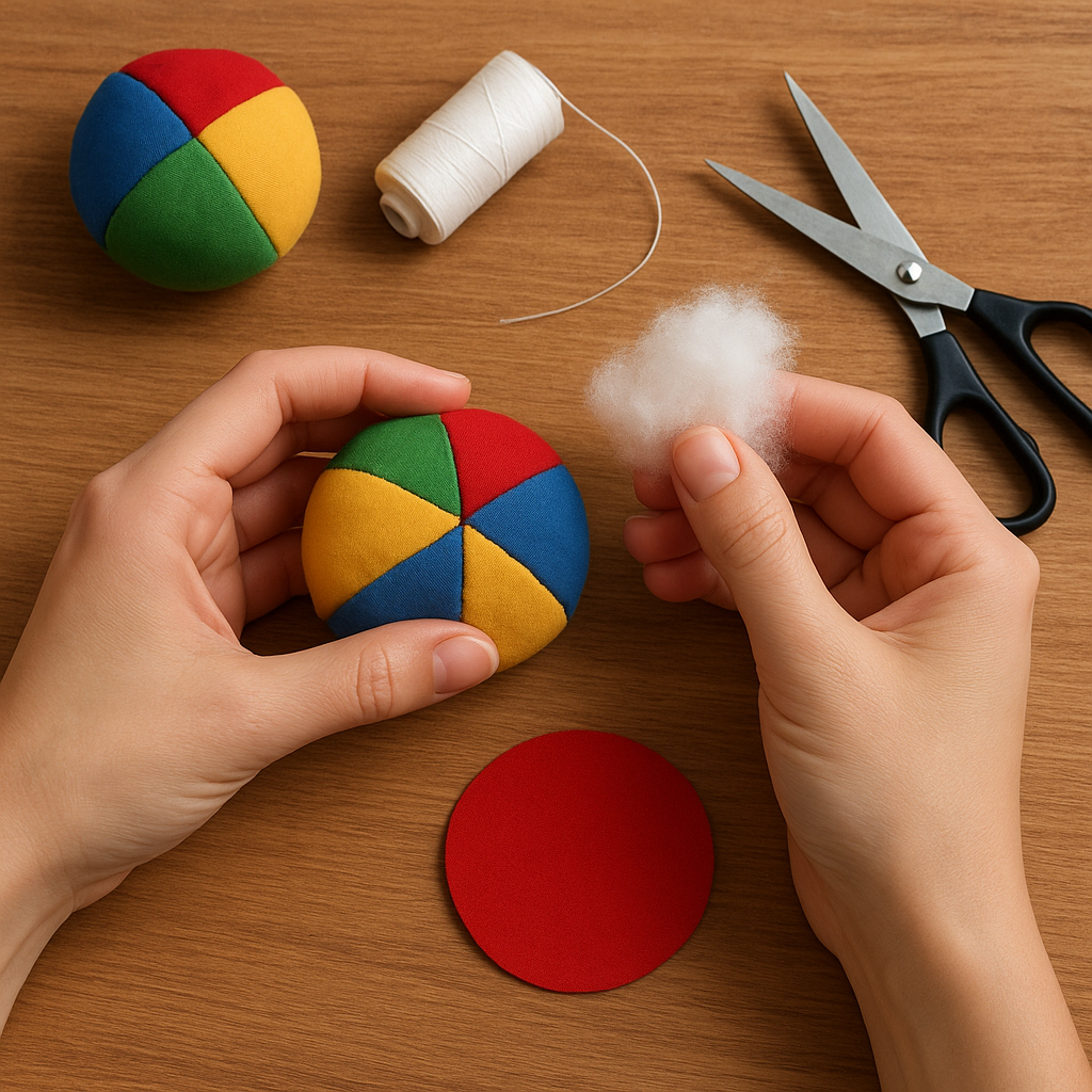 Jak samodzielnie zrobić piłki do żonglowania