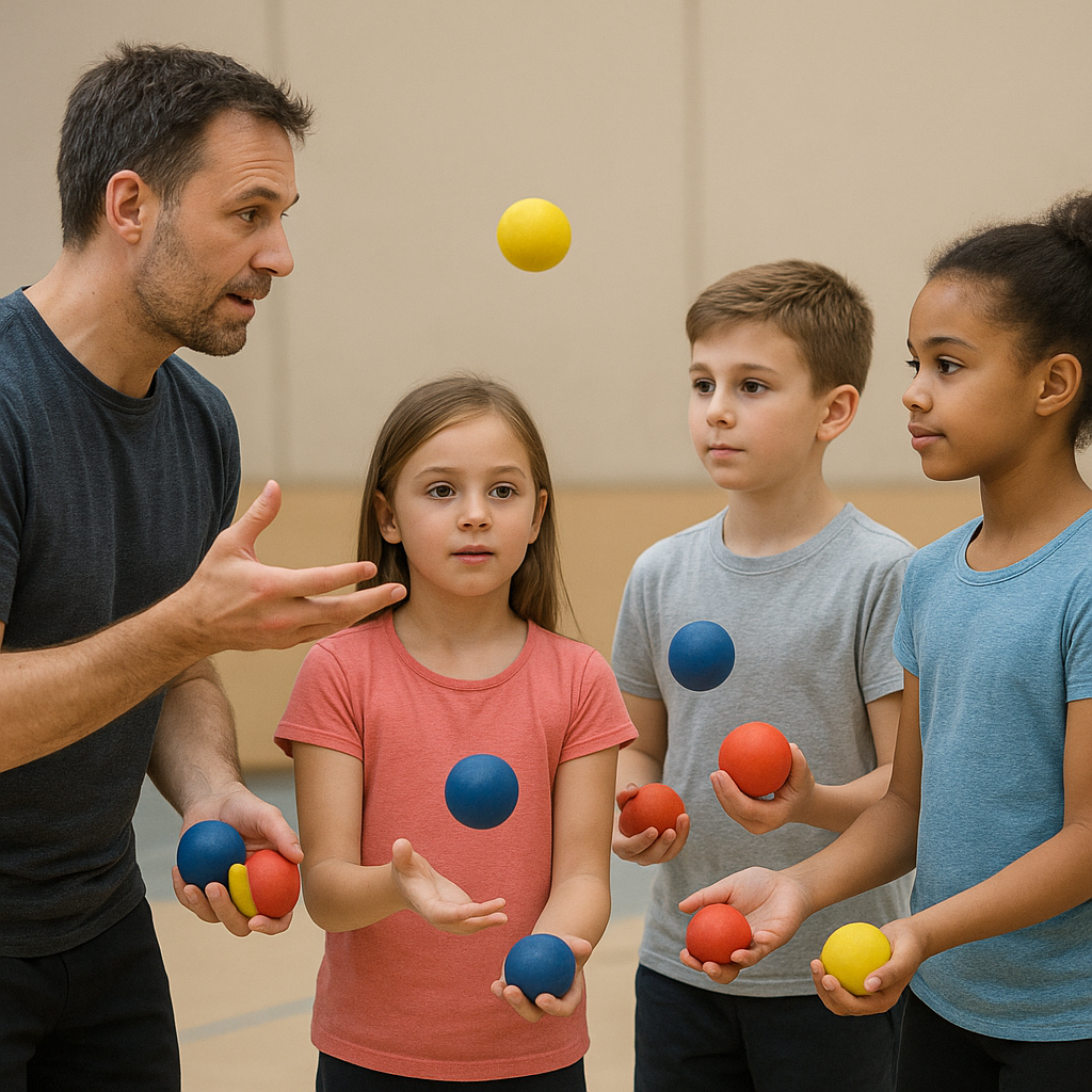 Jak uczyć żonglowania innych – porady dla instruktorów
