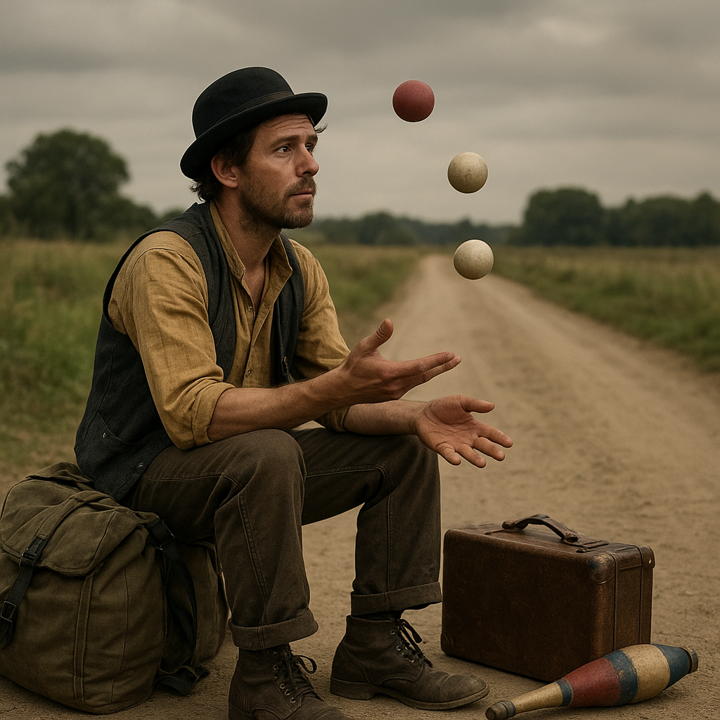 Jak wygląda życie kuglarza w podróży