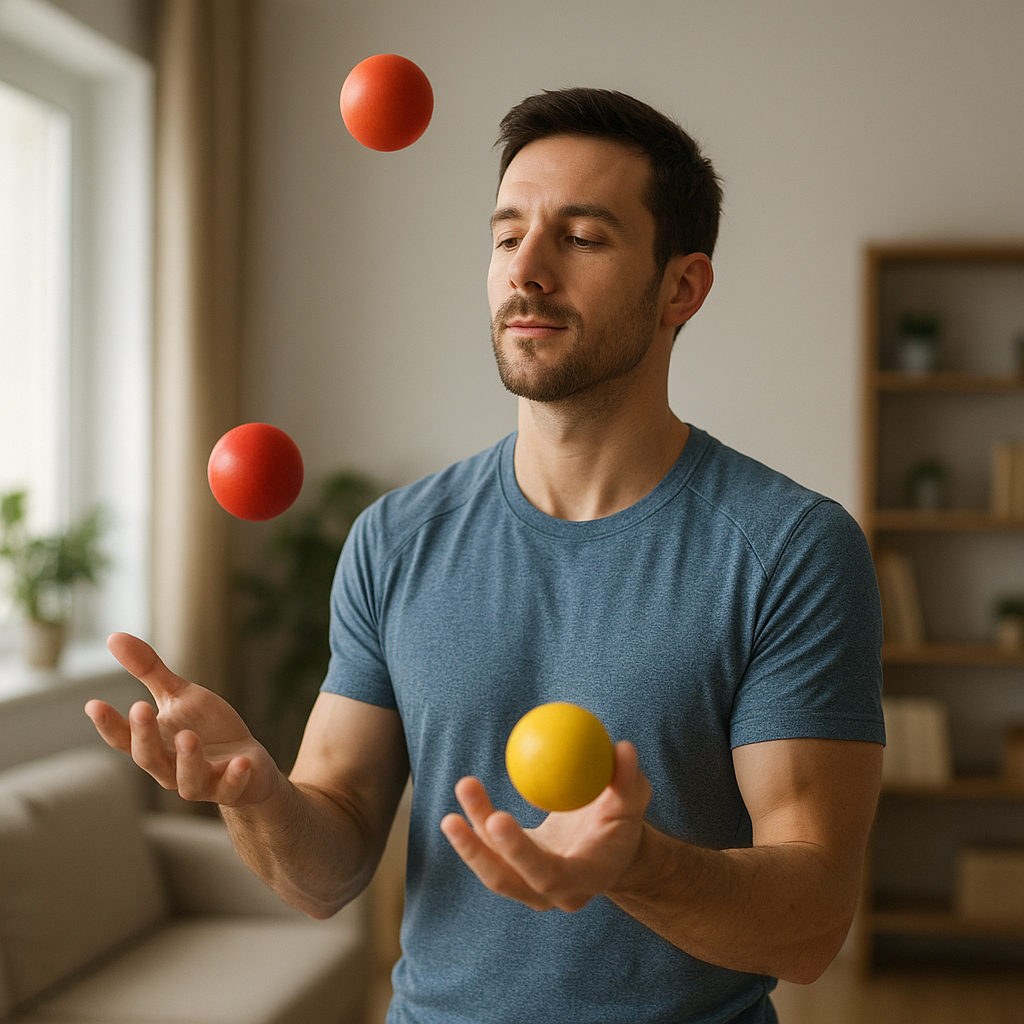 Jakie korzyści psychiczne i fizyczne daje regularne żonglowanie
