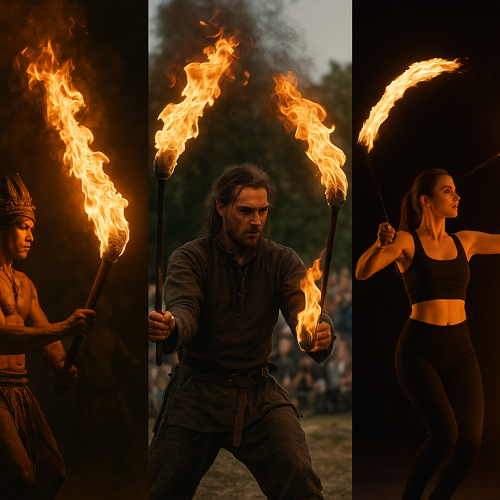 Jak wygląda historia fireshow – od rytuałów do sztuki scenicznej