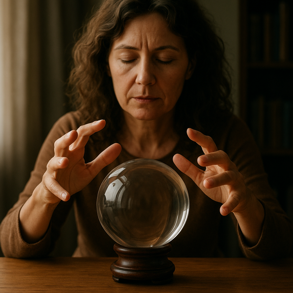 Jak wygląda nauka kontaktowej manipulacji kryształową kulą