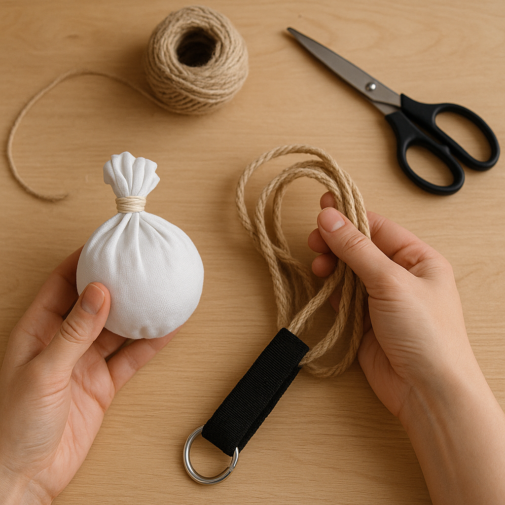 Jak samodzielnie wykonać poi do ćwiczeń w domu