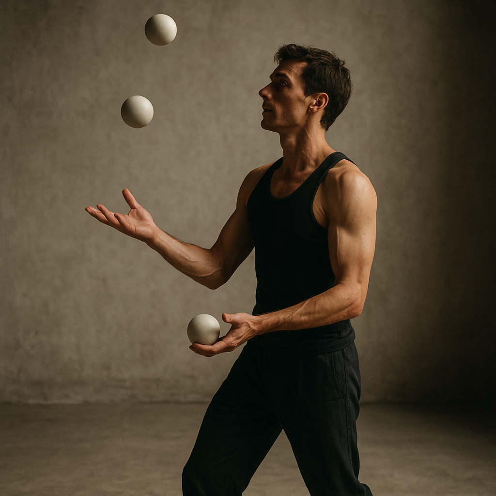 Jak kuglarstwo zmienia sposób, w jaki postrzegamy ciało, ruch i przestrzeń