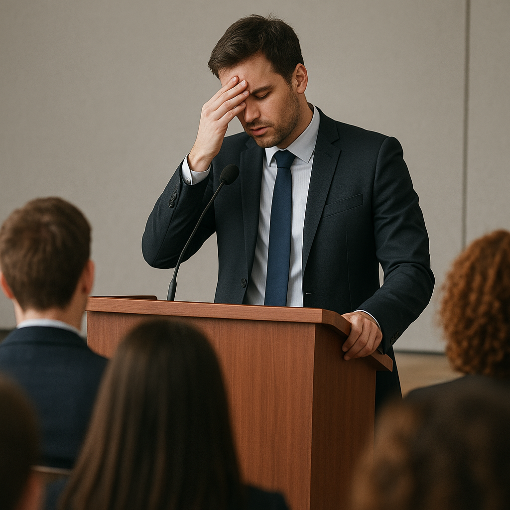Jak opanować stres przed publicznością