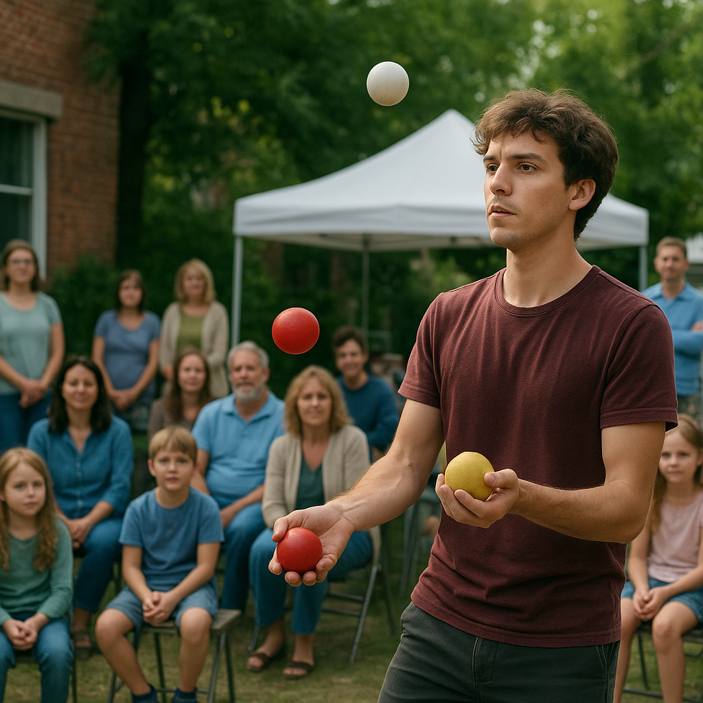 Jak zorganizować lokalny pokaz kuglarski dla społeczności