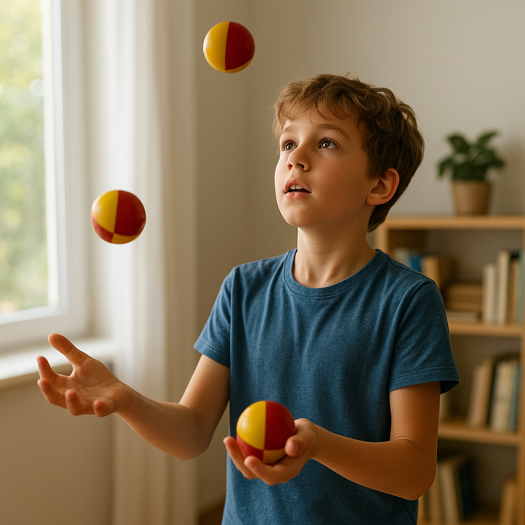Jak żonglowanie wpływa na rozwój dzieci i młodzieży
