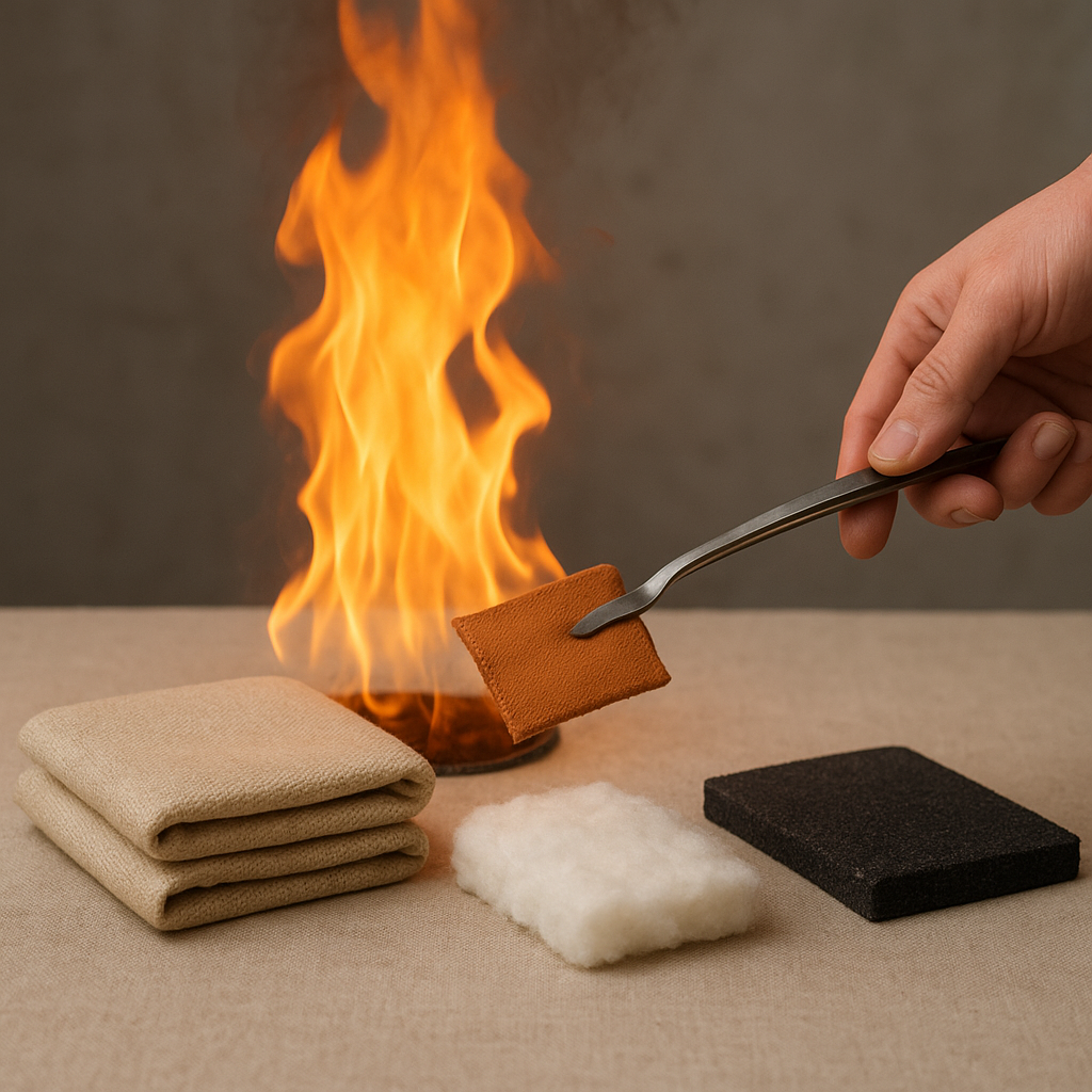 Jakie materiały są najbezpieczniejsze do ćwiczeń z ogniem