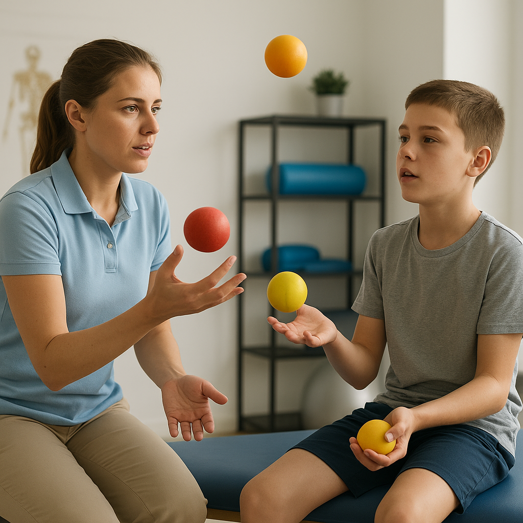 Jak wykorzystać kuglarstwo w terapii ruchowej i rehabilitacji