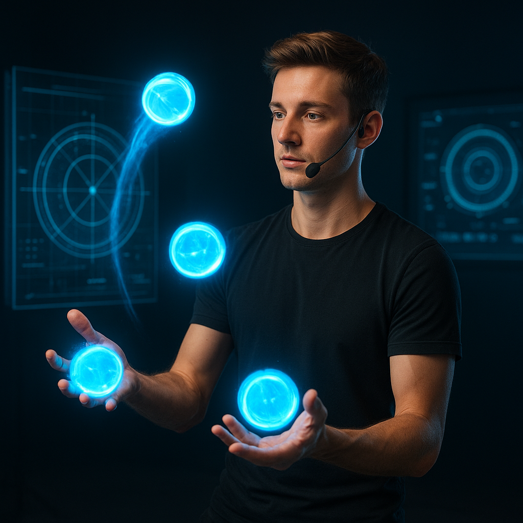 Jak stworzyć nowoczesny pokaz kuglarski z wykorzystaniem technologii