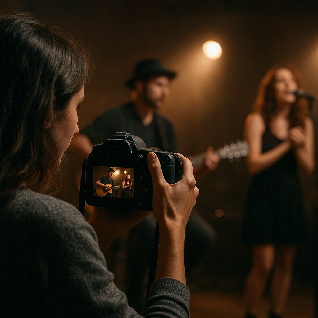 Jak tworzyć artystyczne zdjęcia i filmy z występów