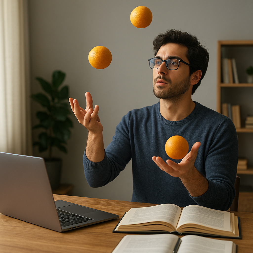Jak żonglowanie może pomóc w nauce i pracy umysłowej