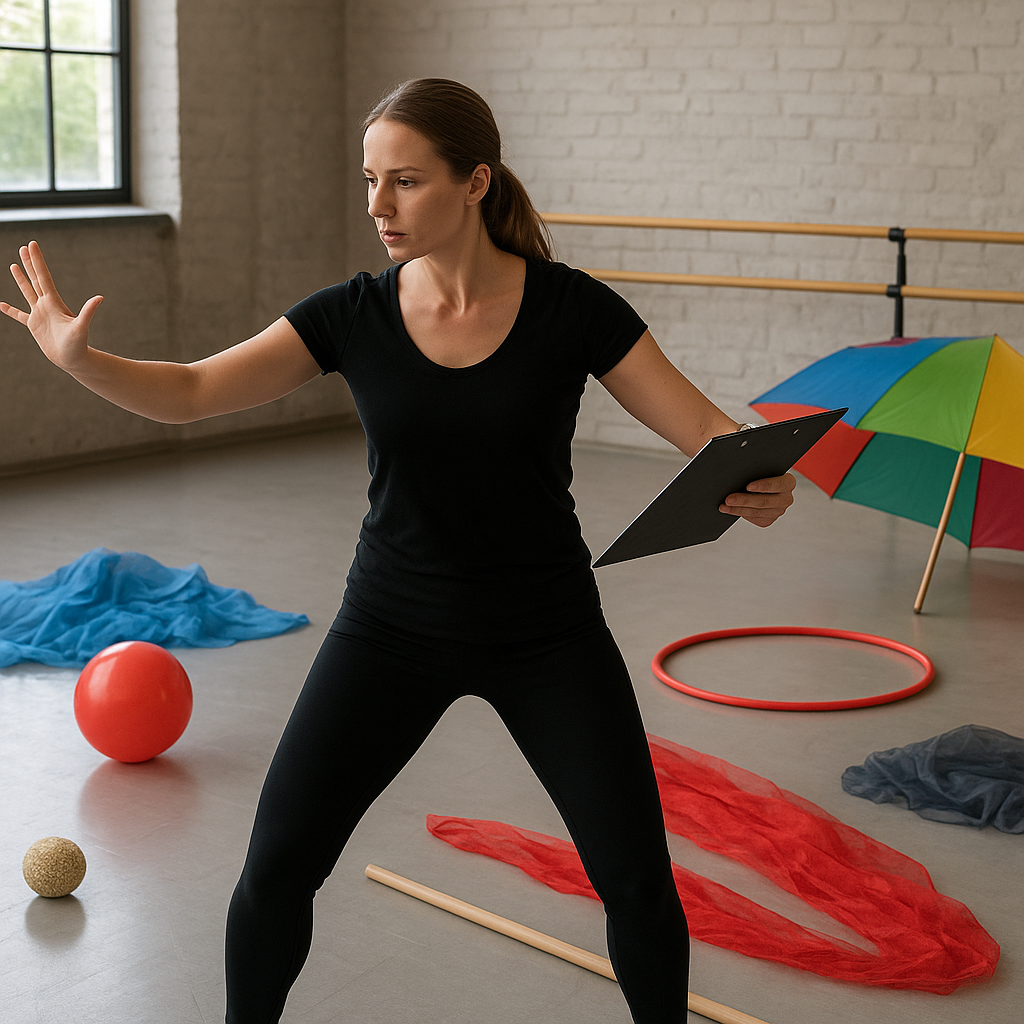 Jak przygotować choreografię z użyciem wielu rekwizytów