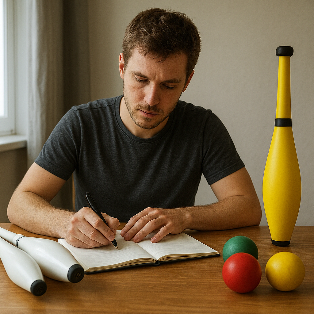 Jak przygotować scenariusz do pokazu kuglarskiego