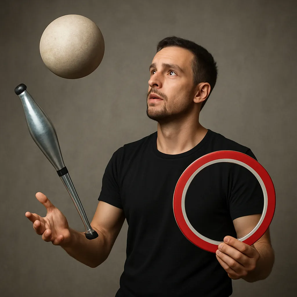 Jakie są najtrudniejsze rekwizyty w kuglarstwie i dlaczego