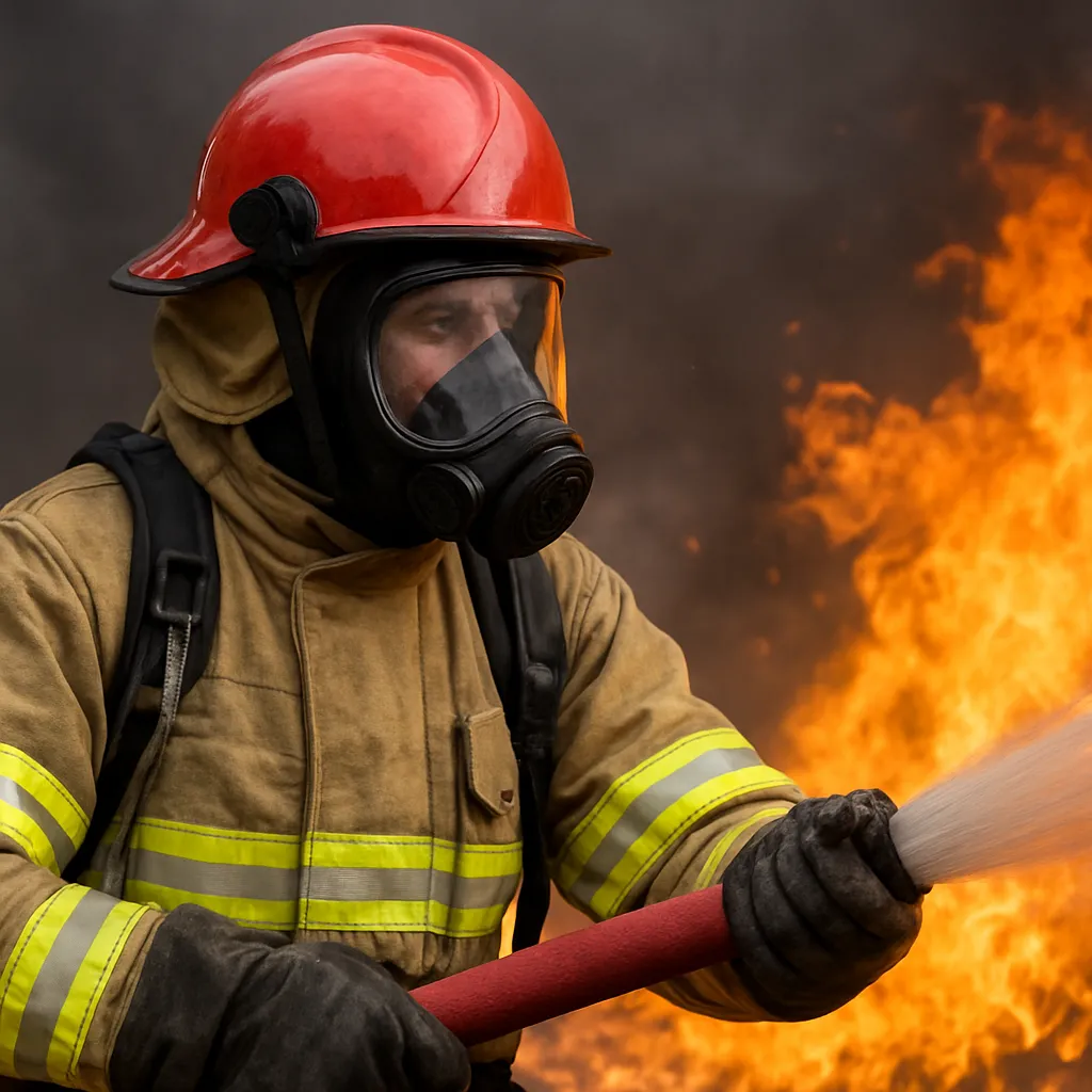 Jakie środki ochrony stosować podczas pracy z ogniem