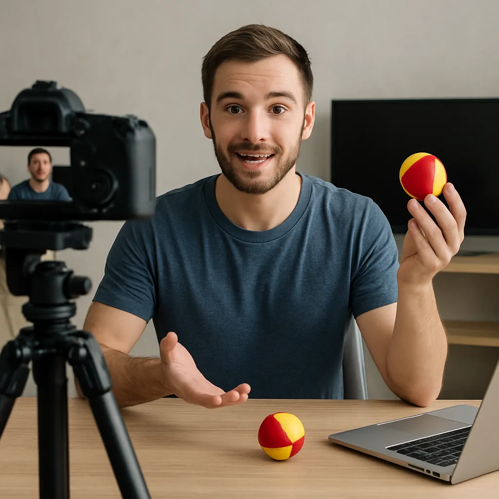 Jak stworzyć własny kanał YouTube o kuglarstwie