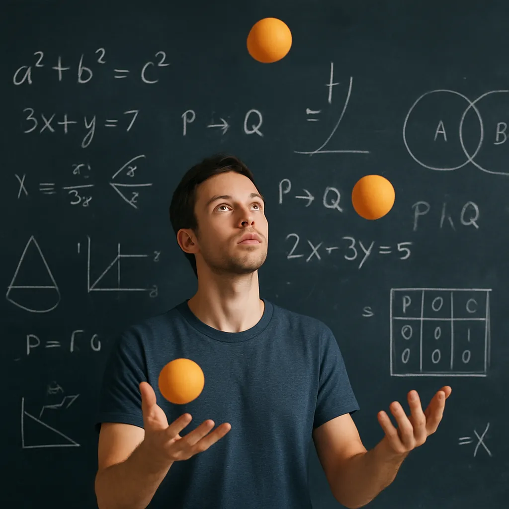 Jak żonglowanie wpływa na zdolności matematyczne i logiczne